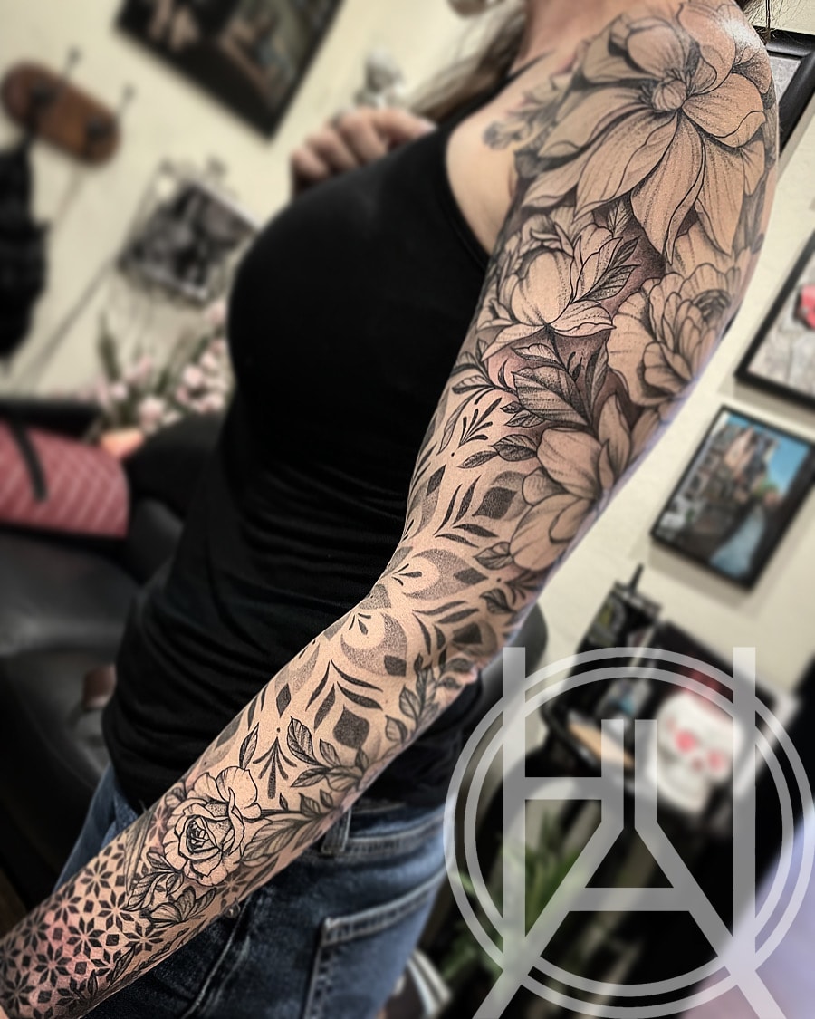 Floral Sleeve