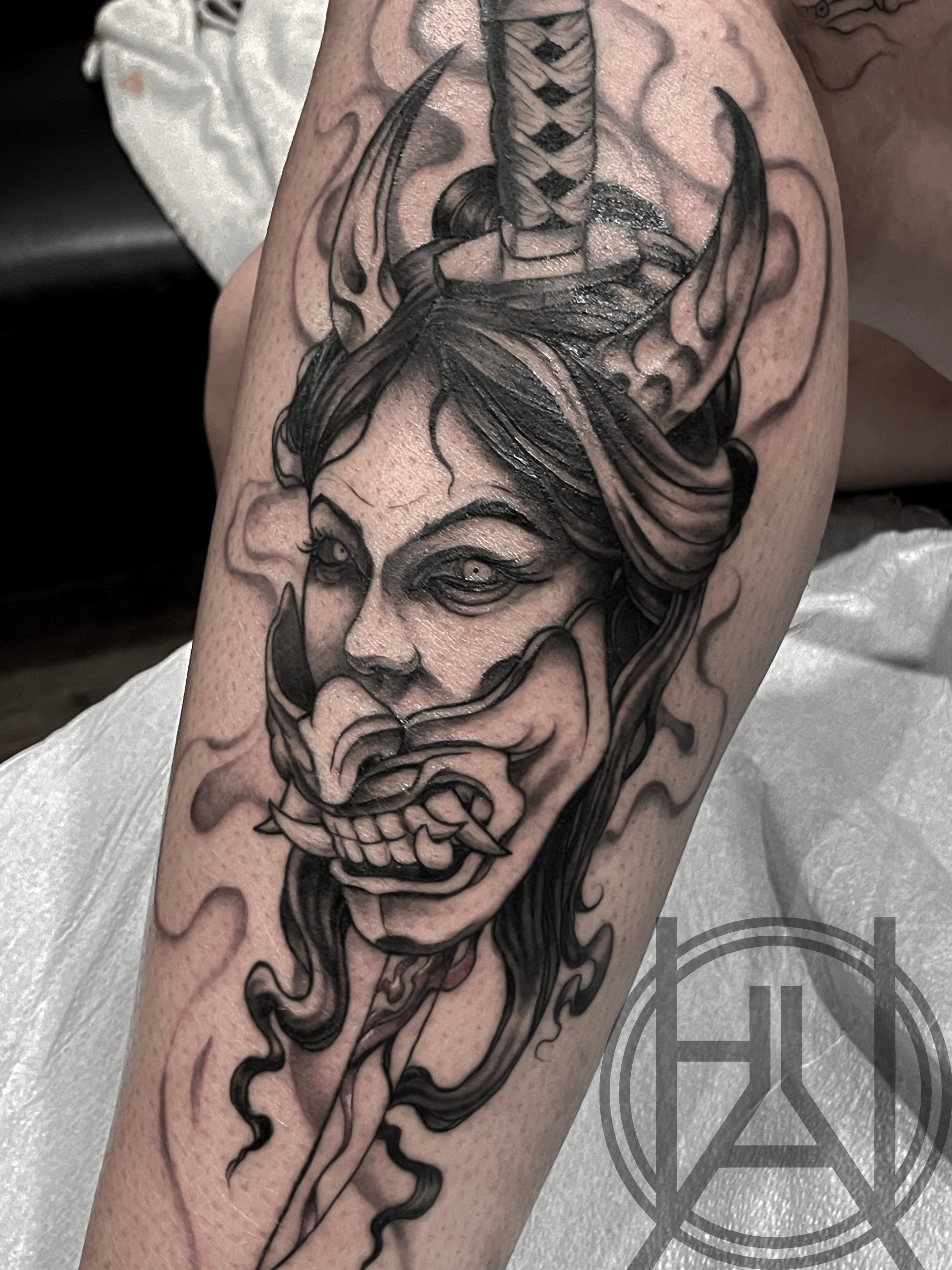 Hannya & Sword
